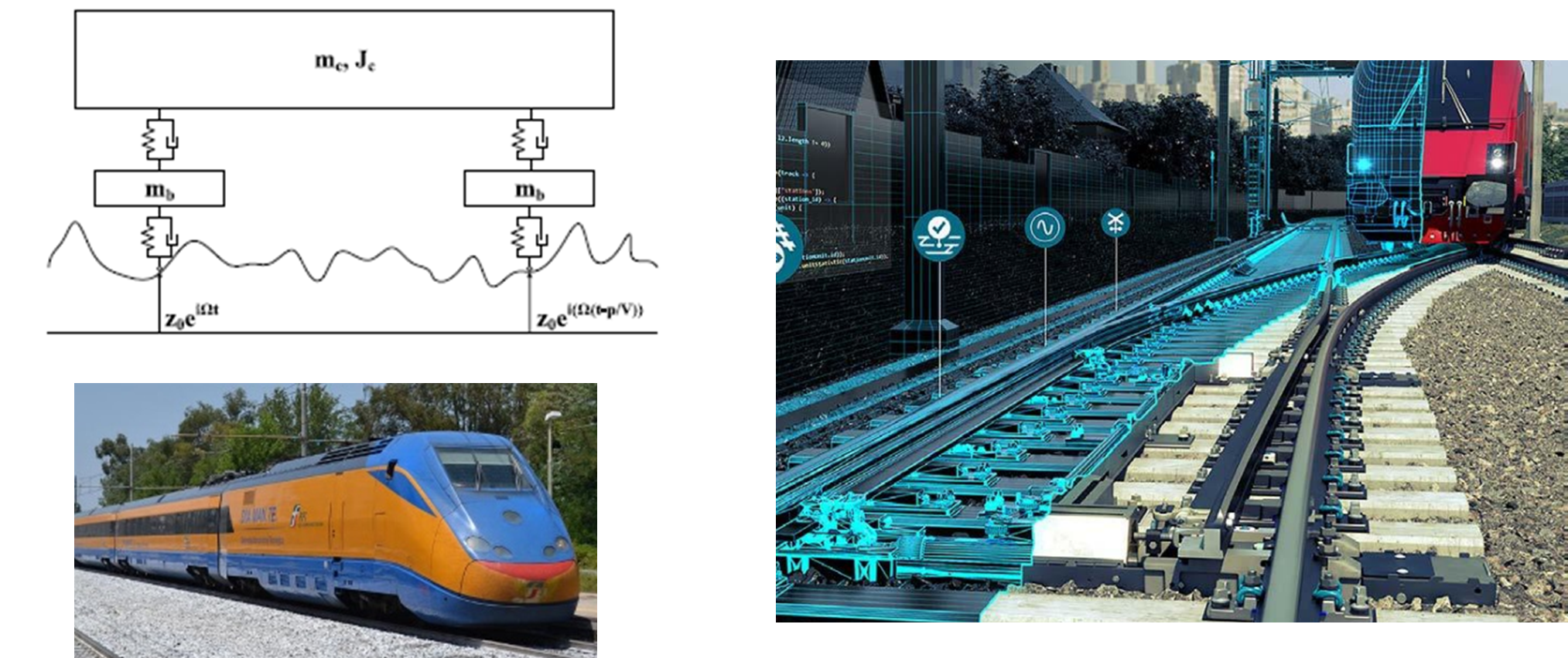 Integration of Physics-Informed and Data-Driven approaches to monitor the railway infrastructure