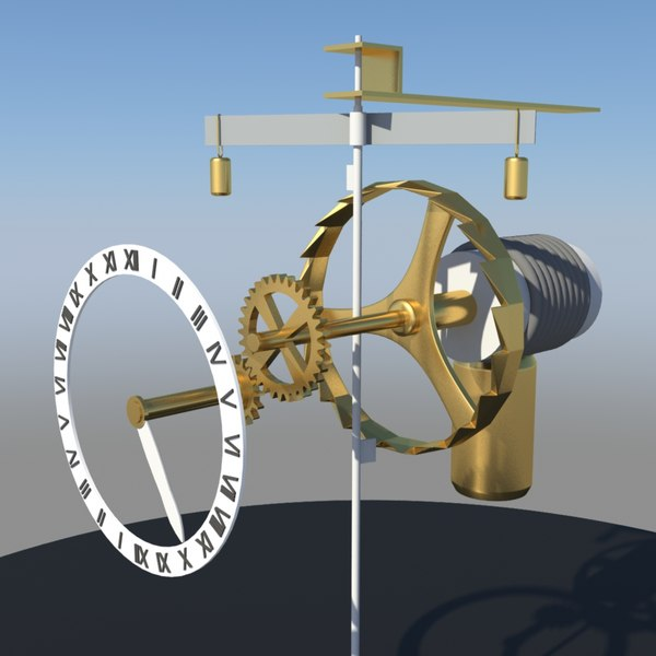 Multibody simulation of medieval mechanical clock