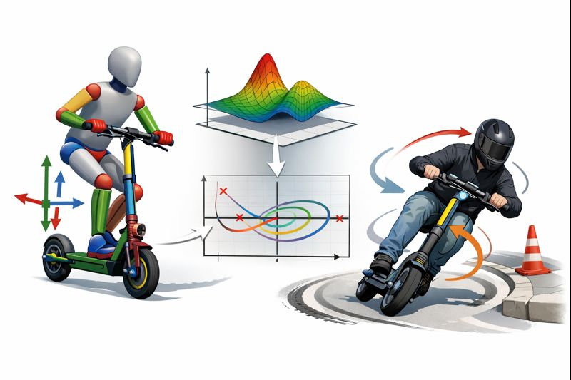 Lateral Dynamics and Stability Analysis of Electric Scooters