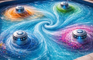 Optimal Control of Flow-Induced TRAPs Using Spinning Robots